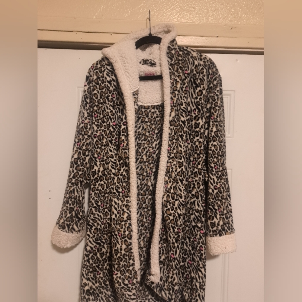 lightweight Stylish Leopard Print Jacket